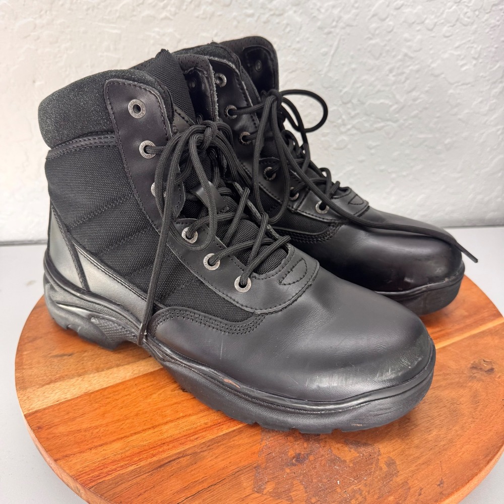 NORTIV 8‎ Contractor Mens 8W Black Tactical Work Hiking Boots A23YPDCC